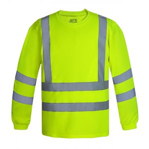 Polera Dry Fit Polo M/L Con Cinta Reflectiva